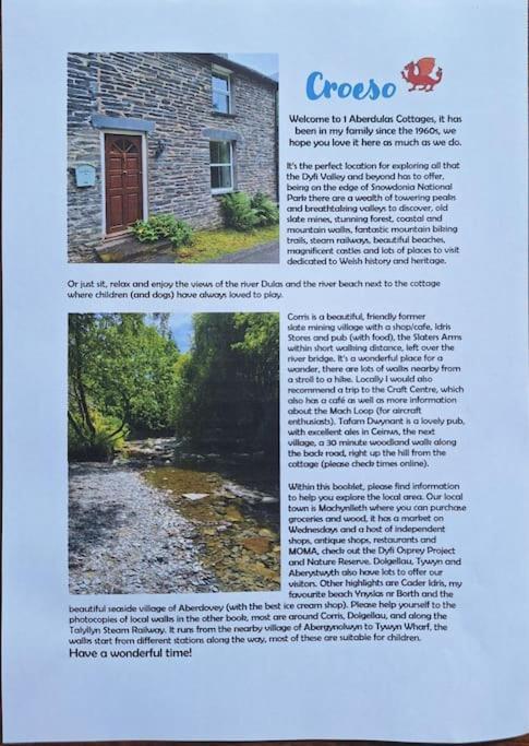 Cosy Riverside Cottage In Beautiful Corris Exterior foto